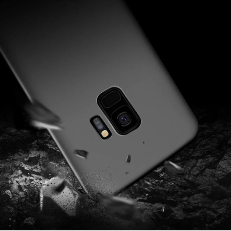 Тонкие Матовые чехлы для Samsung A750 A6 A8 Plus 2018 J4 J6 J8 Galaxy Note9 S9 S8 Note8 чехол из жесткого
