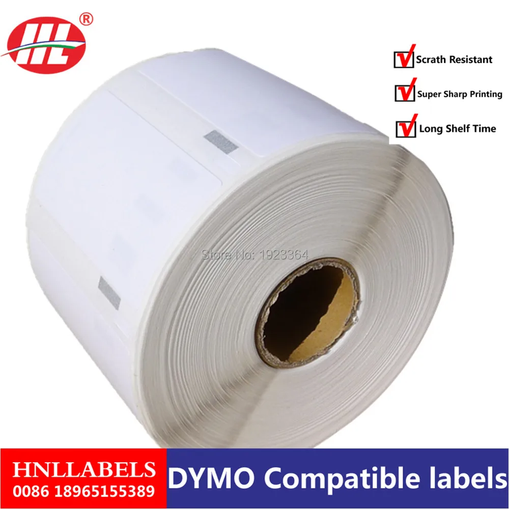 Ярлык Dymo 11354 57 мм * 32 1000 шт. для LabelWriter 400 450 450Turbo Printer Seiko SLP 440 450|Офисная бумага| |