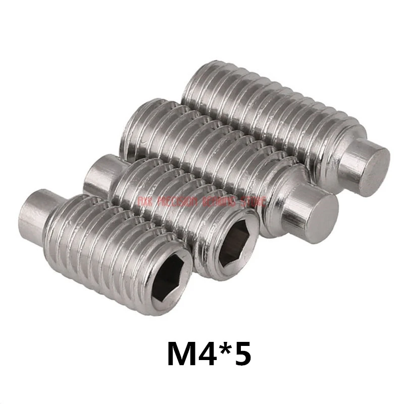 

120 шт., Шестигранная головка, из нержавеющей стали, M4 * 5 304 Din915