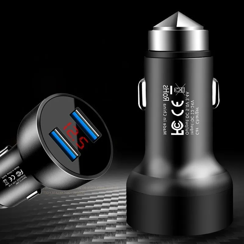 Зарядное устройство USB для автомобиля 5 В 3 4 А|Зарядные устройства телефонов| |
