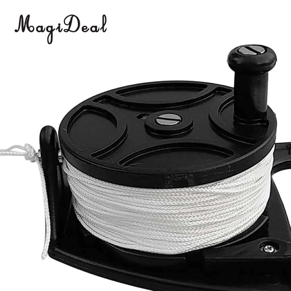 Multi Purpose Scuba Diving Diver Dive Reel with Handle Thumb Stopper 150ft Line Gear Equipment | Спорт и развлечения