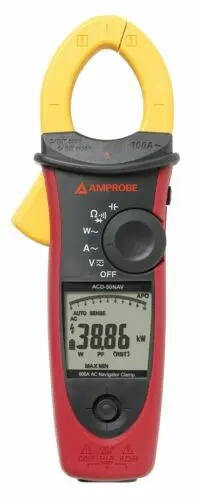 Amprobe ACD 50NAV CAT IV 600A True rms навигатор™Клещи|Токоизмерительные клещи| |