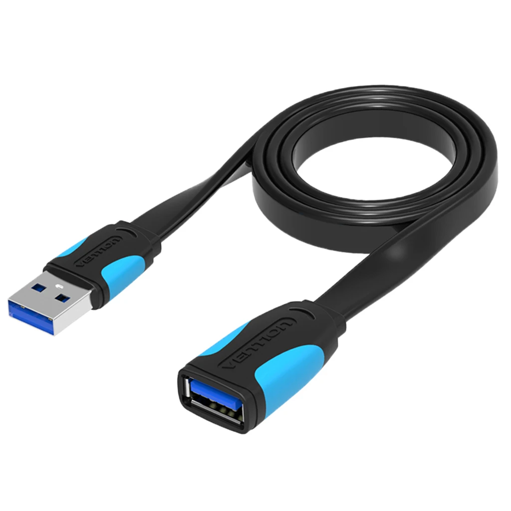 Кабель удлинитель SuperSpeed USB 0 5 тип A штекер гнездо для флэш накопителя MP4
