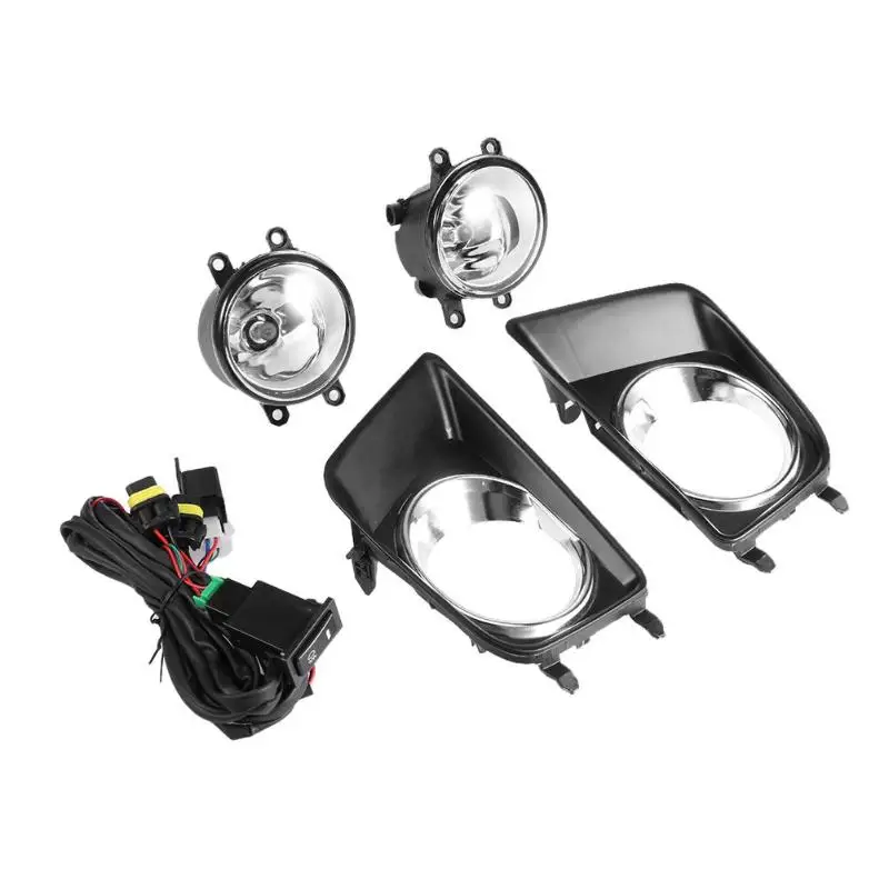 Передний бампер противотуманная фара + ободок комплект с кольцо гальваническим