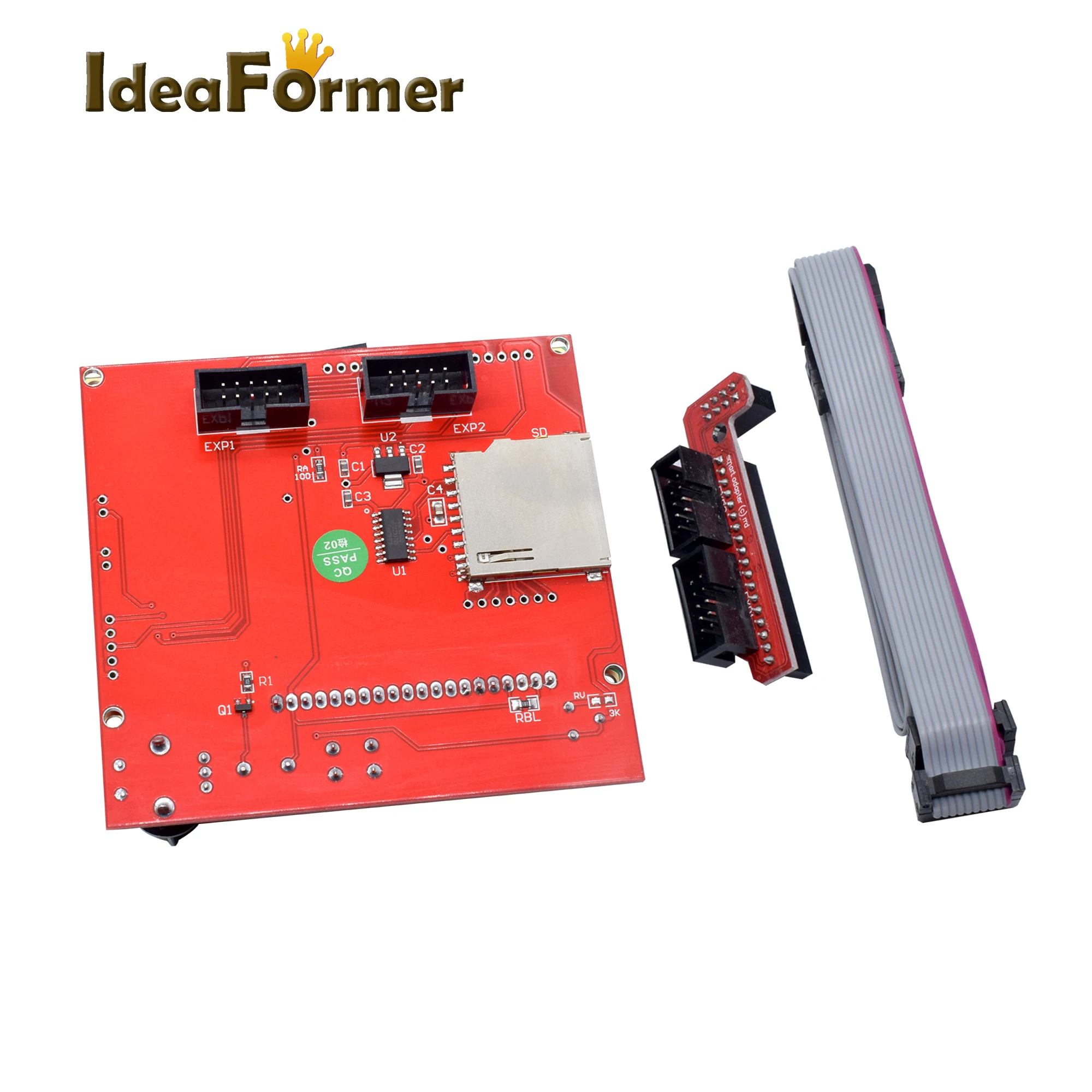 LCD12864 контроллера с адаптером для ПЛАТФОРМЫ 1 4 Reprap Makerbot коссель Prusa i3 3D-принтеры