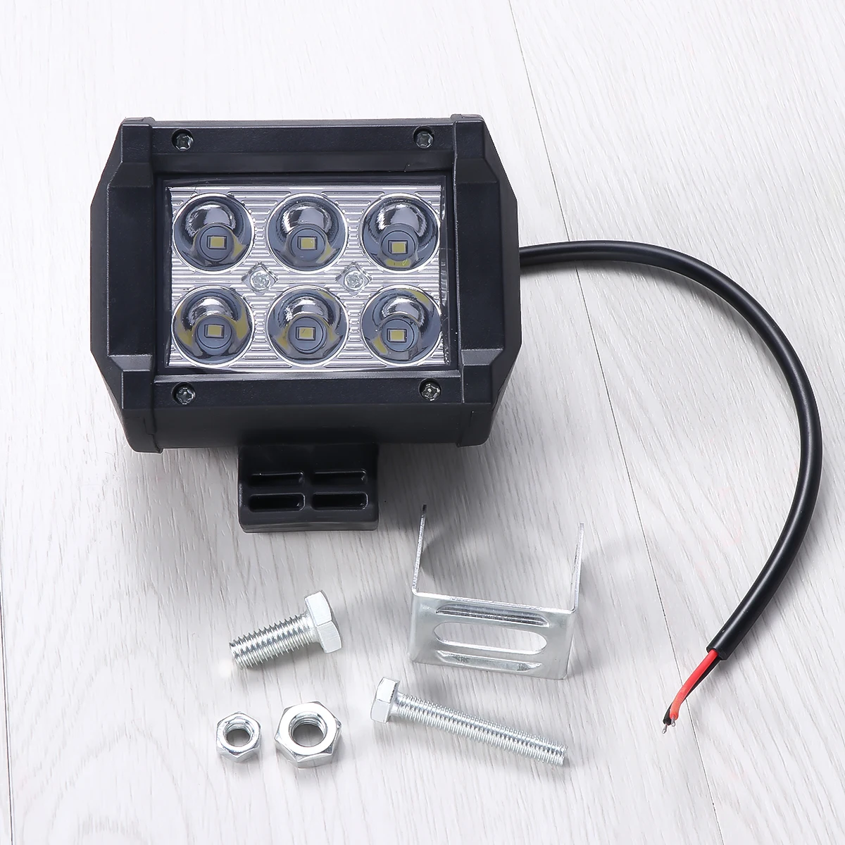 1 шт. автомобильный светильник с головкой лампа 18 Вт светодиодный стробоскоп