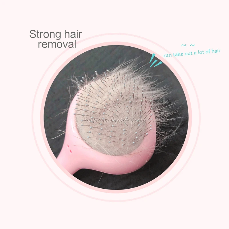 Cat Brush Grooming Dog Comb Kitty Hair Remover Deshedding Cleaning Massage Tools for Cats Kitten Puppy Small Medium Large Dogs | Дом и сад