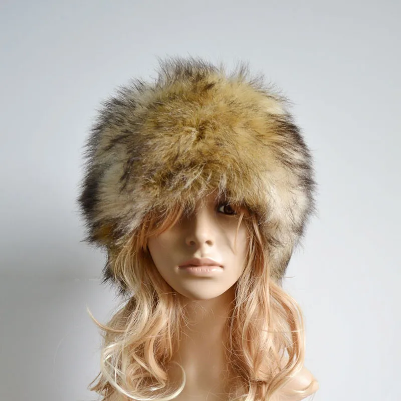 Белая шапка женская новая тенденция мульти Цвет короткошерстных длинные волосы