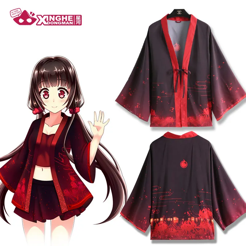 Milky Way Kentai коллекция Shimakaze Haori японское летнее кимоно haori Женское пальто кардиган