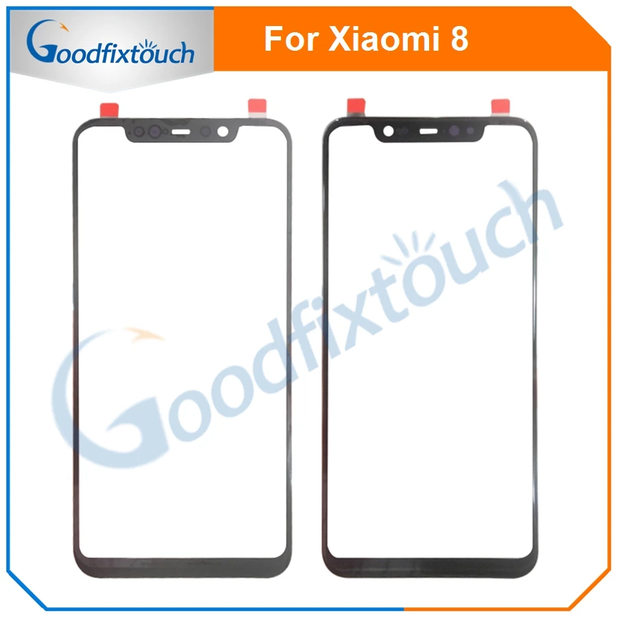 

Внешнее стекло для Xiaomi 8 сенсорный экран Сенсорная панель стеклянная панель для Xiaomi Mi 8 Mi8 Сенсорная Панель переднее внешнее стекло запасные ...