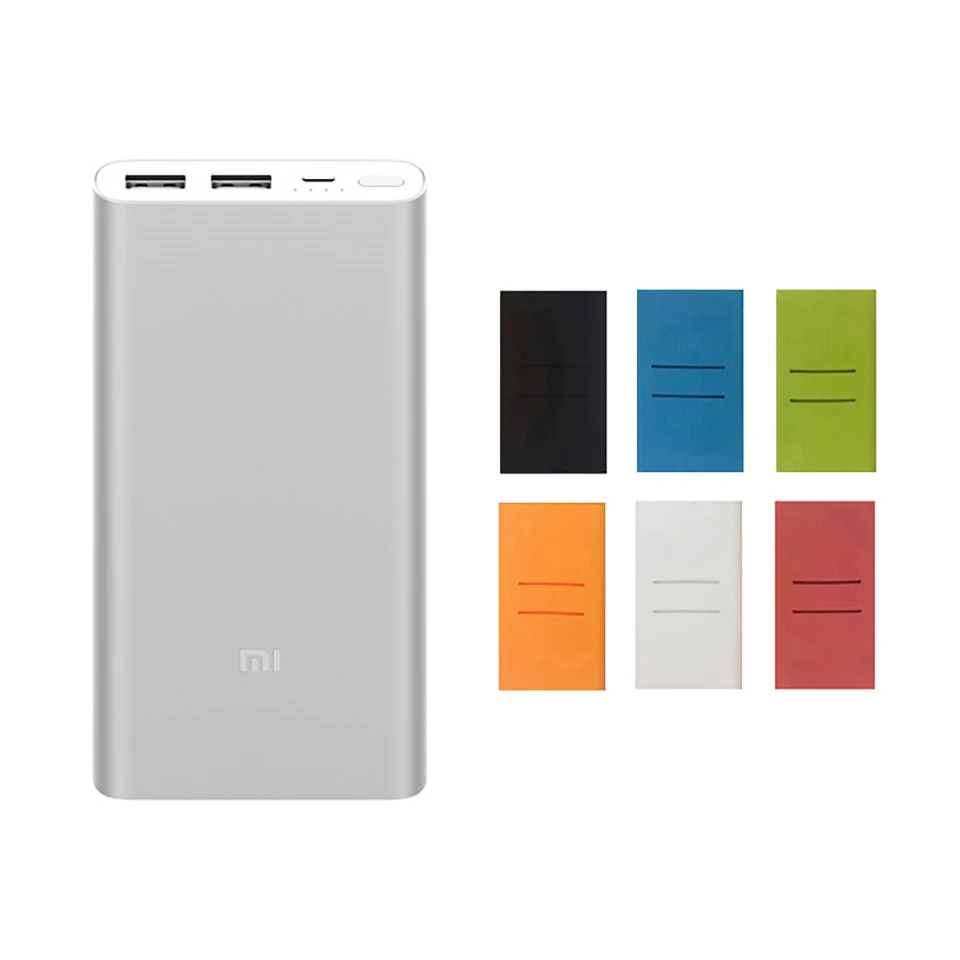 Портативный powerbank 10000 мАч Xiaomi выход Быстрый внешний аккумулятор Зарядка dual usb