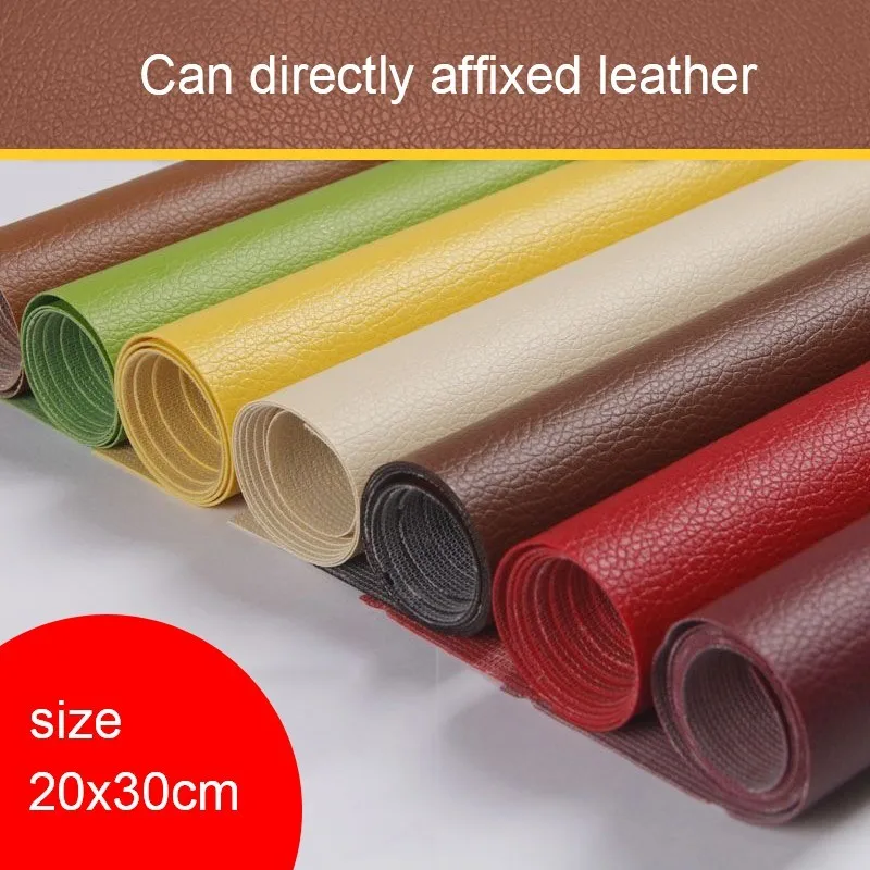 ZYFMPTEX 20х30 см толщина 0 6 Новое поступление самоклеящаяся ткань личи из