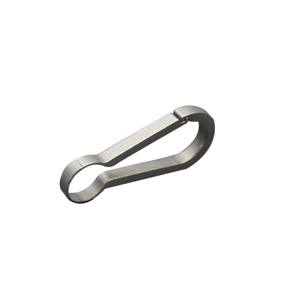

New Universal Titanium Alloy Key Chain Car Auto Waist Belt Clip Buckles Accessories