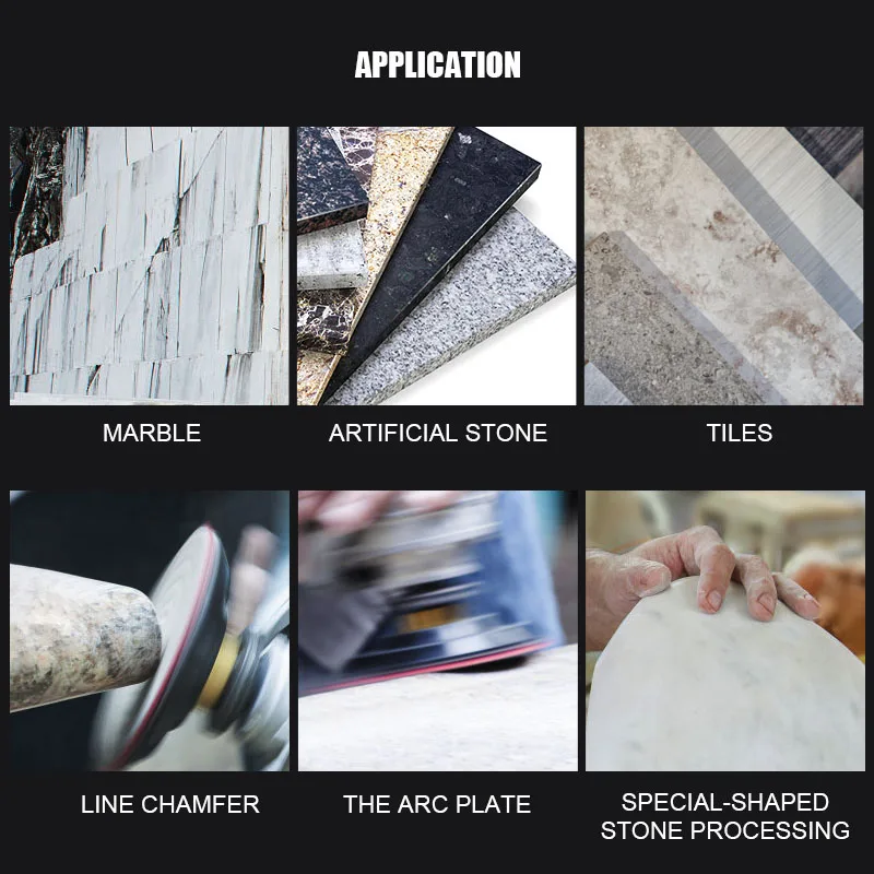 

new pattern 4 inch 100mm flexible diamond dry polishing pads dry grinding disc for granite marble Engineered stone counter-top