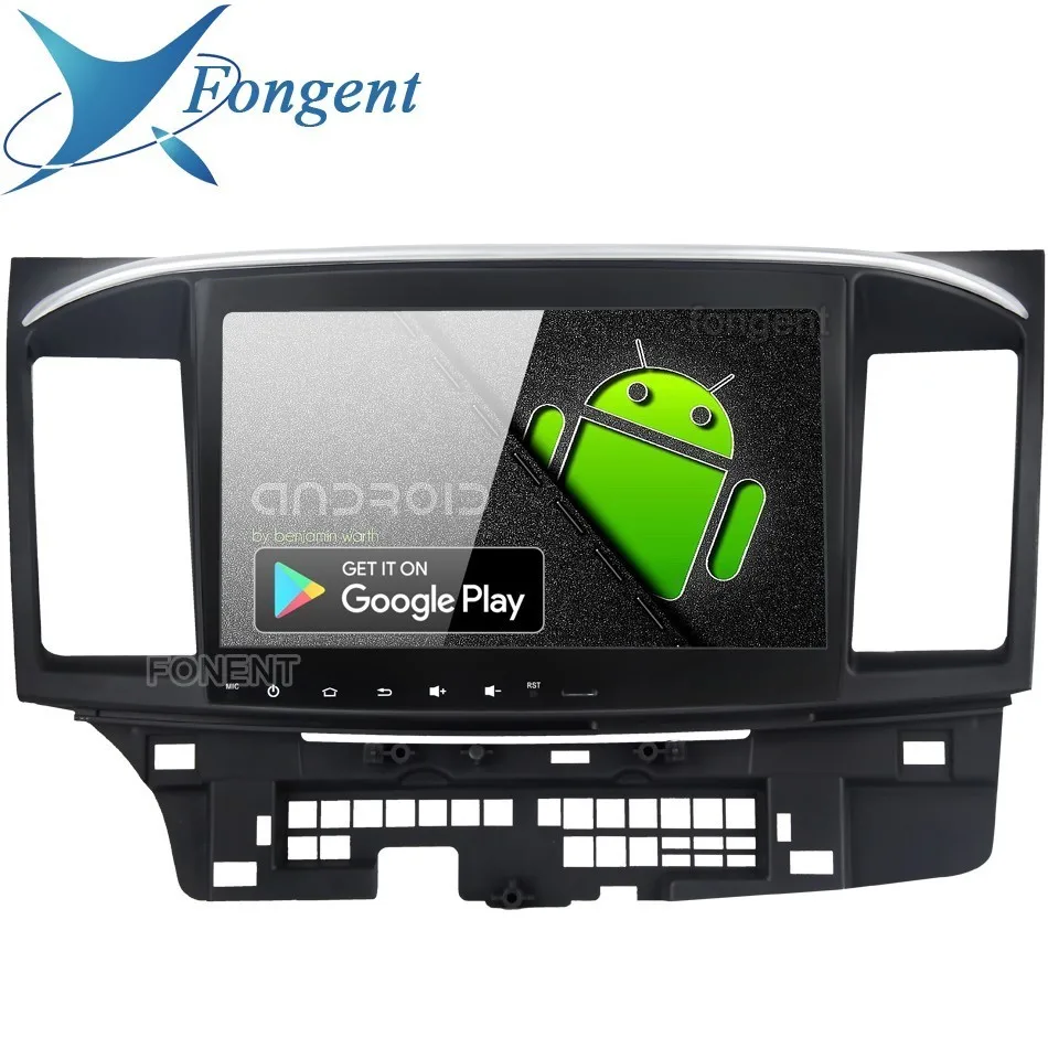 Автомагнитола 2 Din Android 9 0 Gps навигация мультимедиа для Mitsubishi Lancer Ex Evo Galant Px6 Dsp Ips 4 Гб