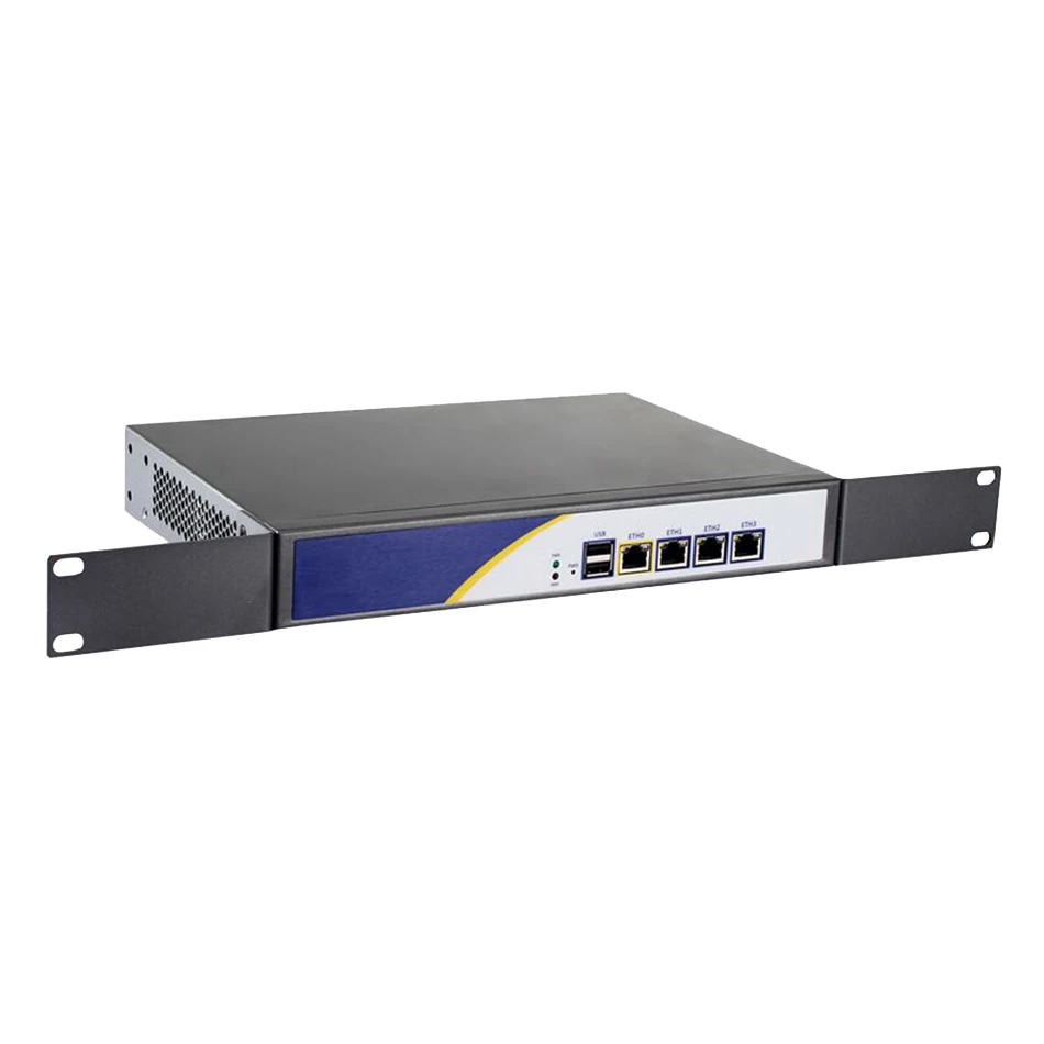 Брандмауэр Mikrotik Pfsense сети VPN Security Appliance маршрутизатора ПК Intel 4 ядра J1900 [HUNSN RS17]