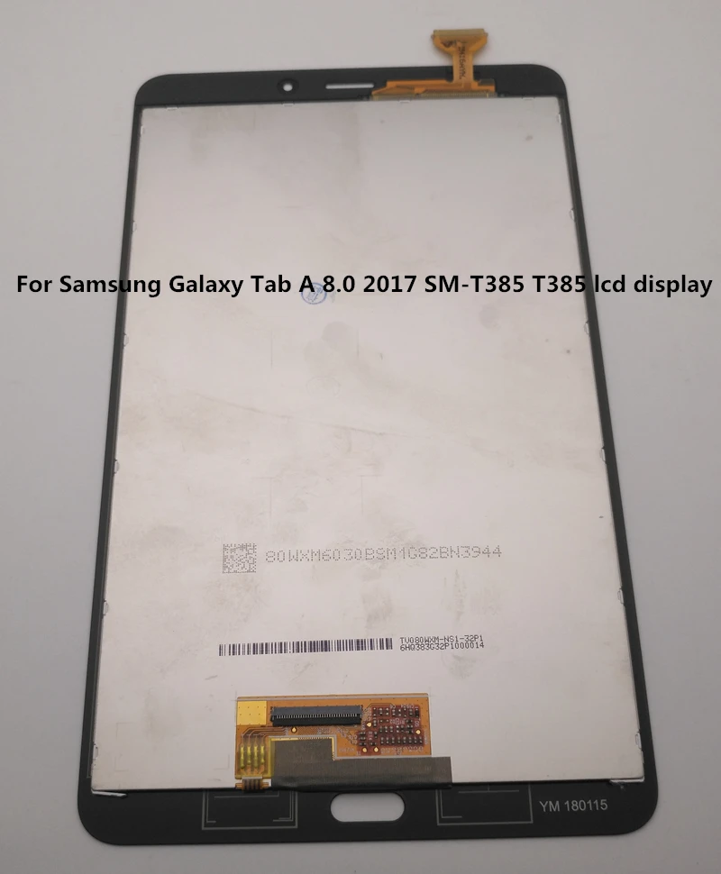 8 0 &quotдля ЖК-дисплея + сенсорный дигитайзер экран стекло в сборе для Samsung Galaxy Tab A 2017