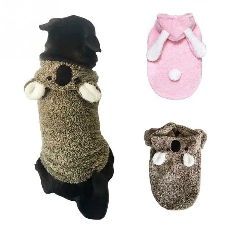 Унисекс собака халат для отдыха милые животные костюм стиль зима теплая одежда