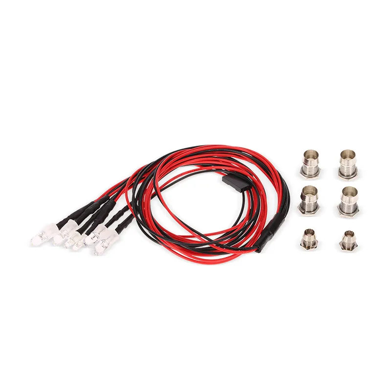 6 шт. RC On Road модель Дрифт автомобиль светодиодный ночник 5 мм и 3 фары