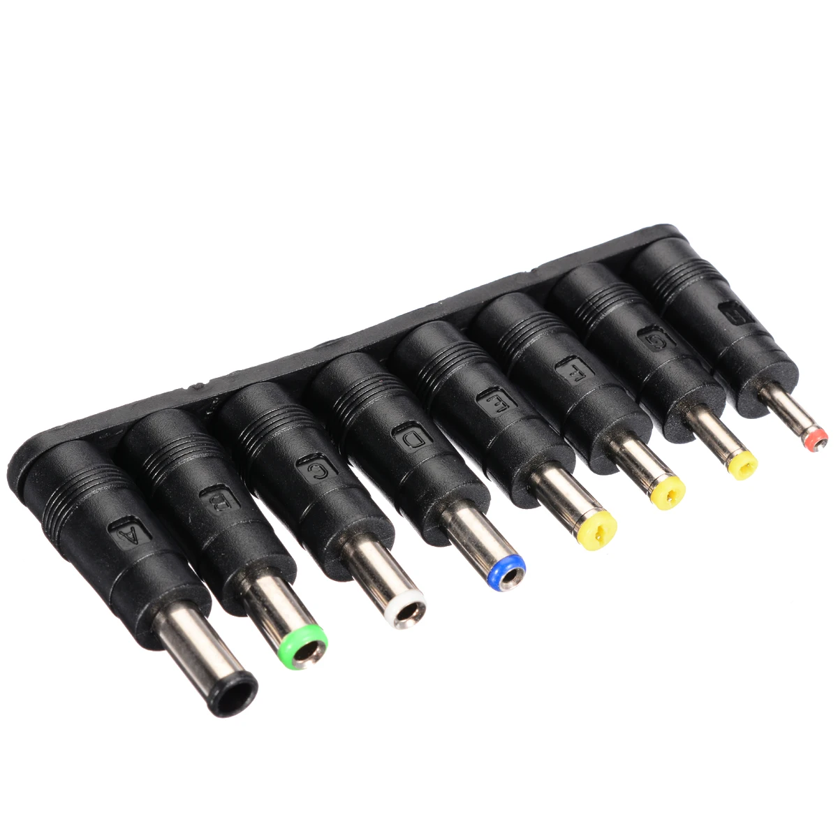 8Pcs/lot Universal AC DC Power Charger Adapter Tips Head 8 in 1 Socket Plug Connector For Laptop PC Computer | Электроника