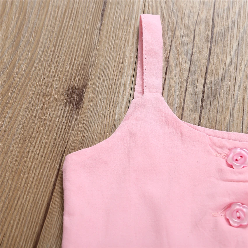 Baby Girl Flamingo Floral clothes set baby girl Vest Crop Tops Sh9rt Pants 2pcs summer | Мать и ребенок