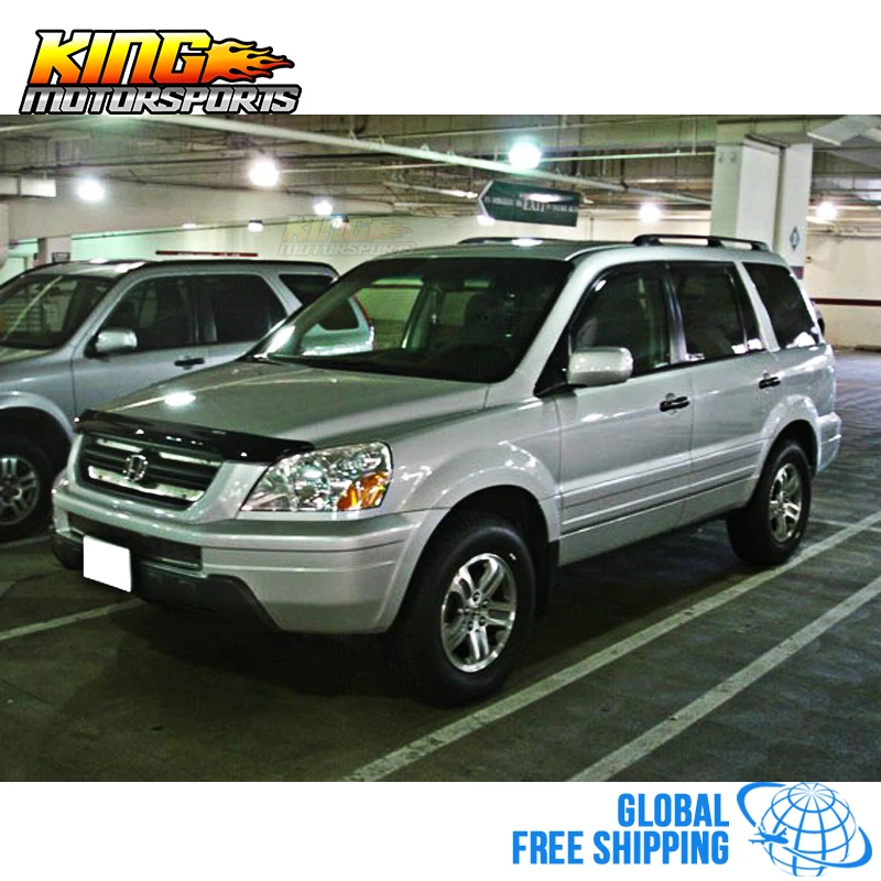 Fit For 03-08 Honda Pilot Acrylic Window Visors 4Pc Set Global Free Shipping | Автомобили и мотоциклы