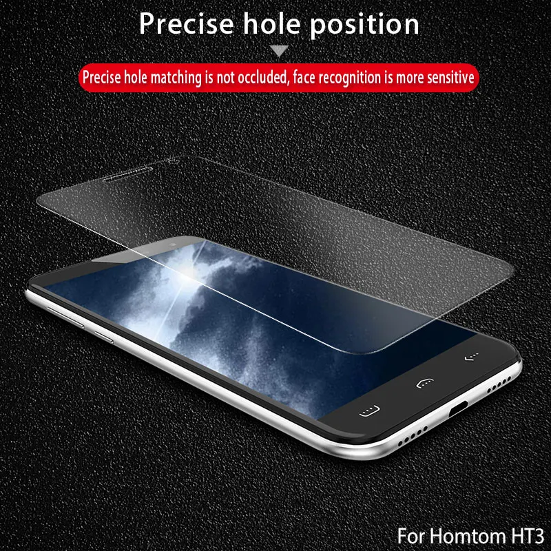 Защитная пленка из закаленного стекла DyGod 5,0 дюймов для телефона Homtom HT6 и HT3 5,5 дюймов.