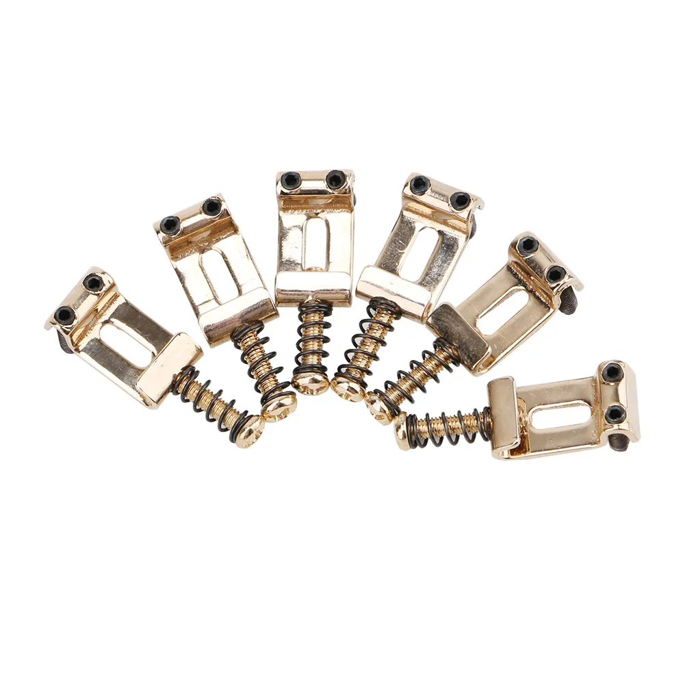 6 шт. сплав дугообразные рамки тремоло гитары седла с гаечные ключи для