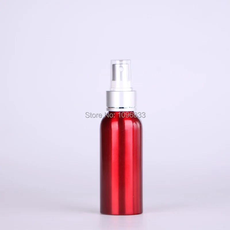 30ml 50ml 100ml Red Spray Pump Bottle 120ml Moisturizing Toner Aluminum Metal 150ml Empty Cosmetic Packing 200ml | Красота и здоровье