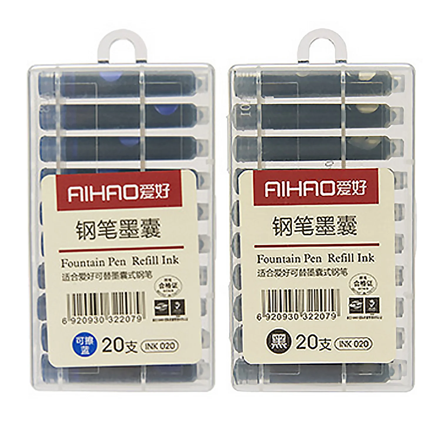 Набор картриджей для перьевой ручки универсальные Сменные чернильные стержни