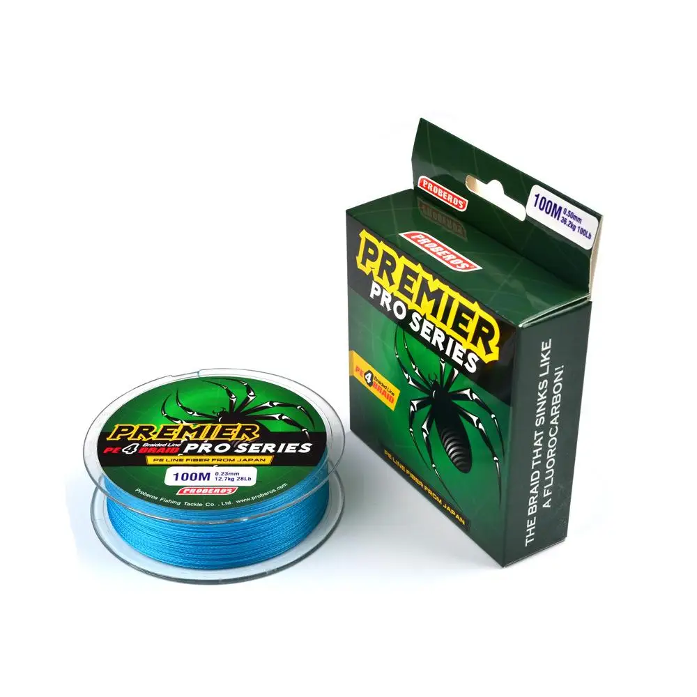 Weimostar Fish 100 м PE 4 плетеная леска strengh серия 0 10 код 6 100LB рыболовные лески спортивные