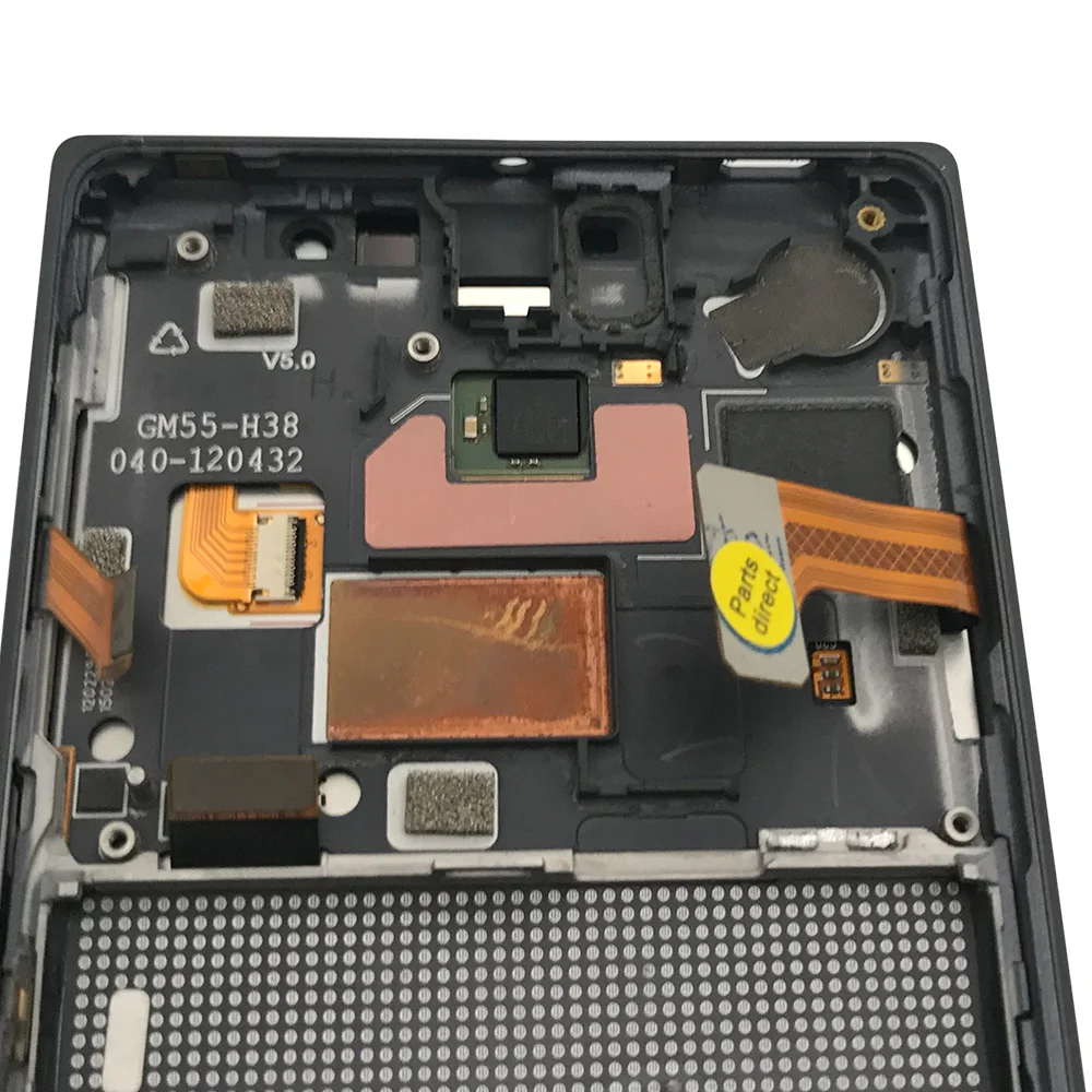 Дисплей с сенсорным экраном собран и передней панели для Nokia Lumia 830 оригинальный