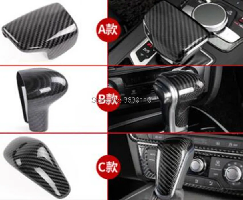 Gear Shift Cover Plastic Shifter Decoration stick Knob For Audi A4 B8 B9 A5 A6 C7 A7 Q5 Q7 S4 S5 S6 S7 Accessories Car Styling | Автомобили