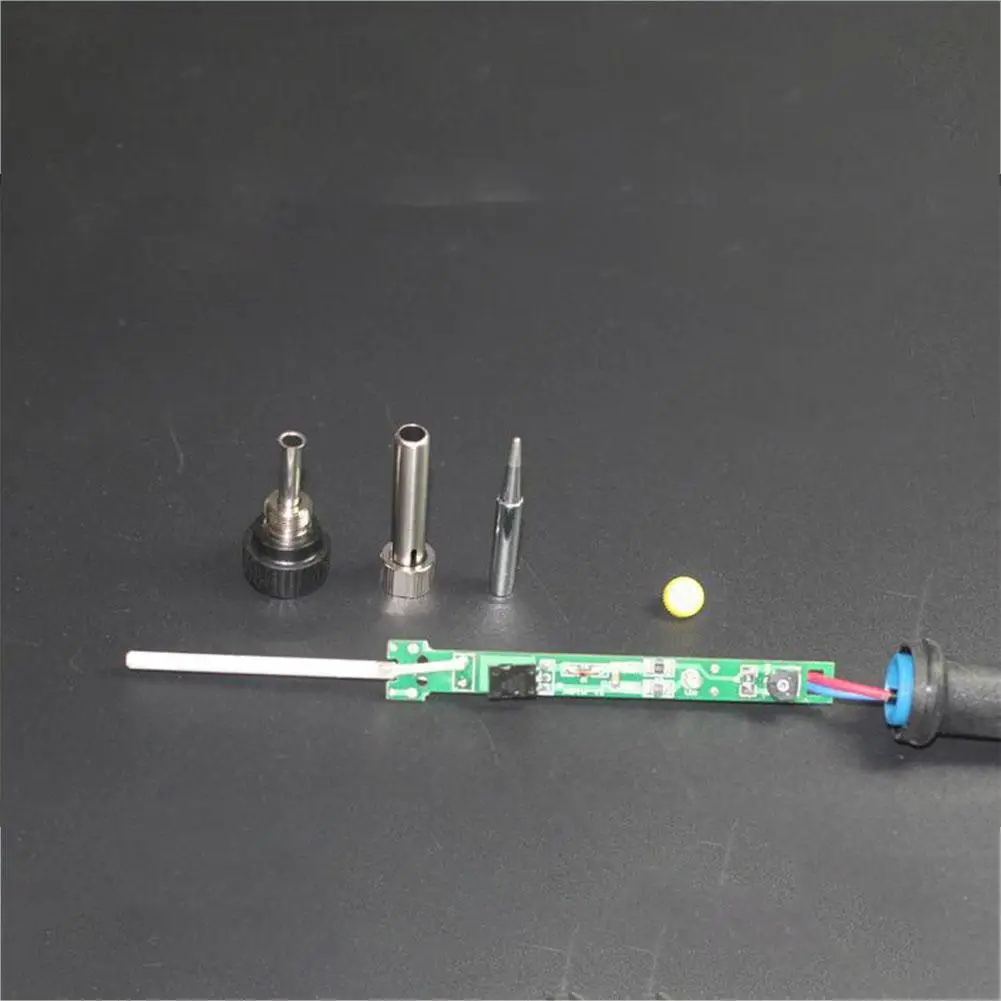 

Yiwa 110v220v60W Electric Soldering Iron Welding Tool Set Hand Solder Wire Tweezers