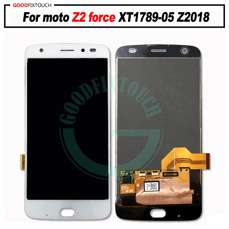 5.5&quot For Motorola MOTO Moto Z2 Force LCD Display Touch Screen Digitizer for moto Z 2018 Z2018 Assembly XT1789-05 | Мобильные