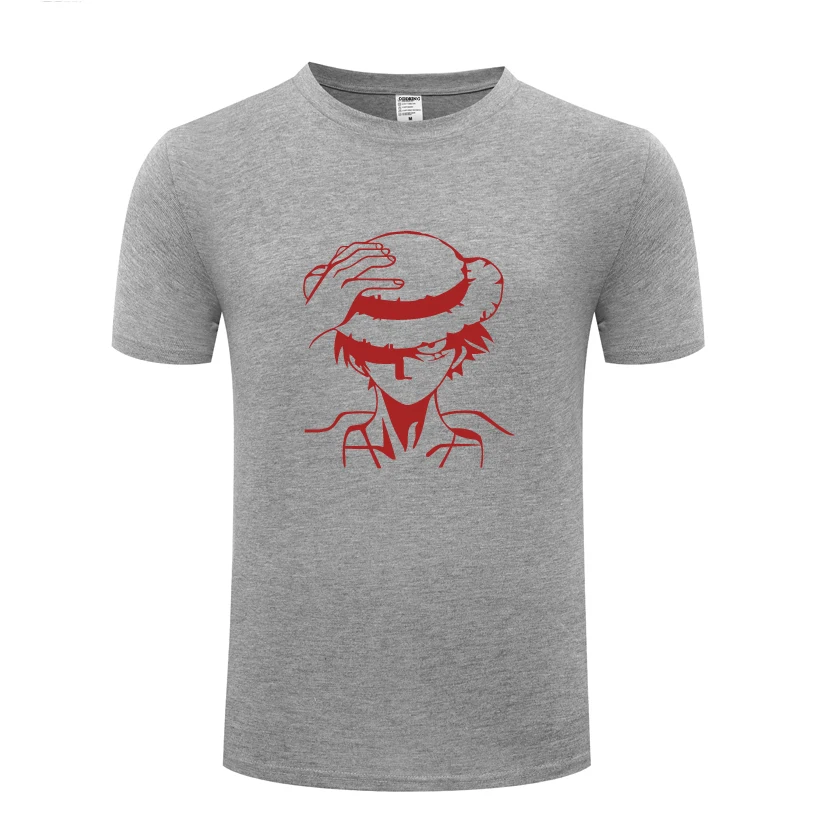 

One Piece Luffy Anime Mens Men T Shirt Tshirt 2018 New Short Sleeve O Neck Cotton Casual T-shirt Top Tee