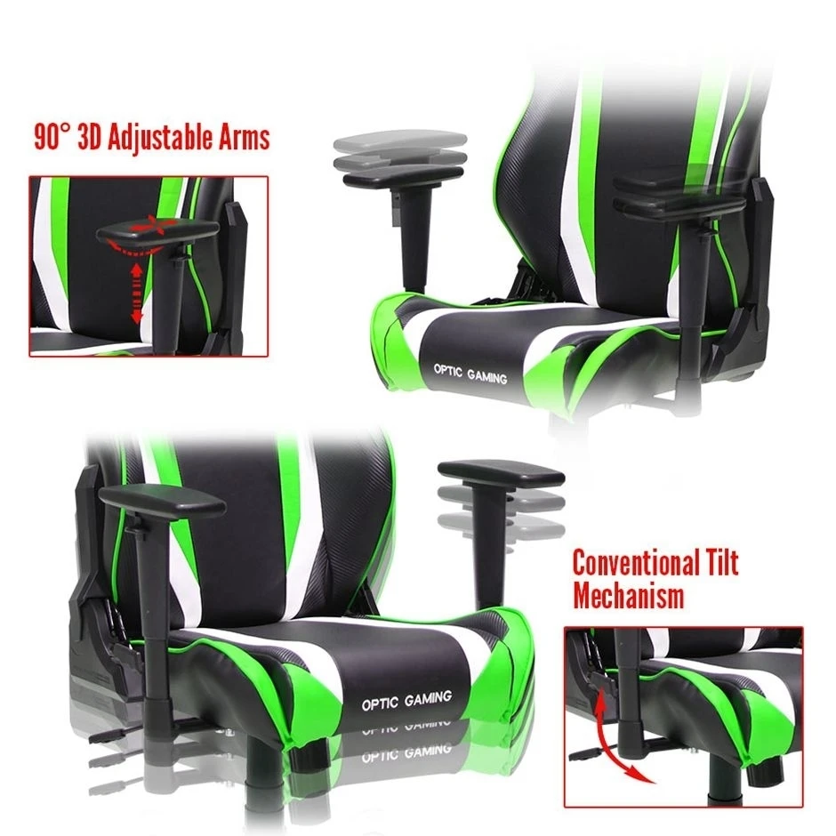 DXRacer OH/RZ19/новый высокий задний гоночный сиденье игровой стул Карбон винил + PU
