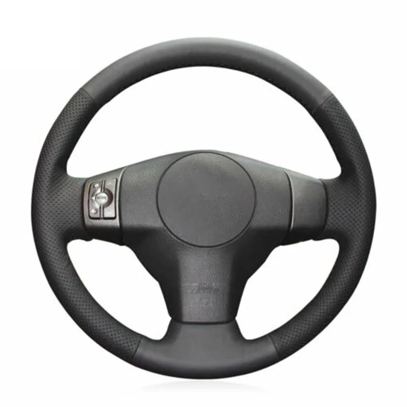 Кожаная оплётка рулевого колеса Крышка для Toyota RAV4 Vios Yaris Scion XB 2008 Кожа|Контроллеры|