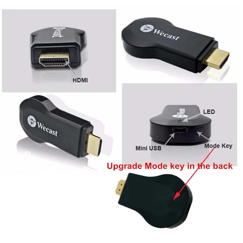 Новый Wecast rk2928 Miracast HDMI usb модем для ТВ Wi Fi Дисплей ресивер ezcast Google Chromecast медиа плеер