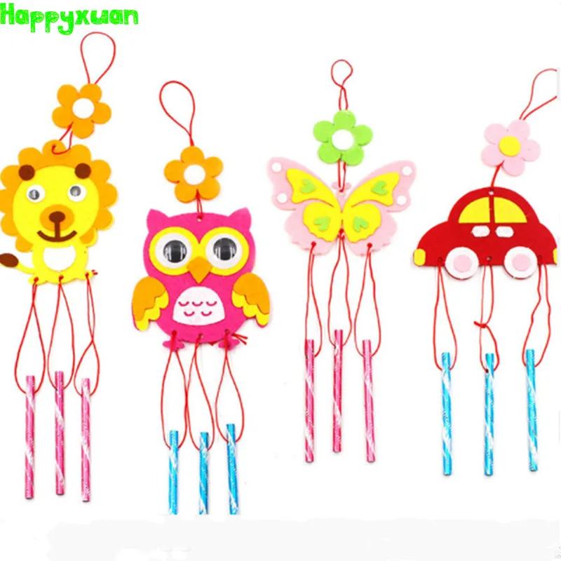 Happyxuan 16 шт./лот игрушки ручной работы из войлочной ткани ветряные колокольчики DIY