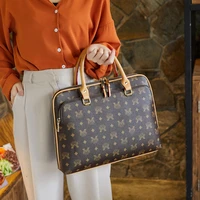2021 womens business briefcase bag woman leather laptop 14 inch handbag work office bag ladies crossbody bags for women handbags