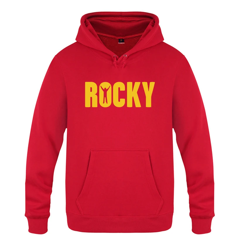 BALBOA ROCKY толстовки мужские 2018 с капюшоном флисовый пуловер толстовки|Мужские и