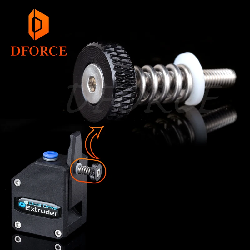 

DFORCE BMG THUMBSCREW ASSEMBLY for tech mini extruder Mini Bowden Extruder kit for Drivegear kit dual drive gear extruder