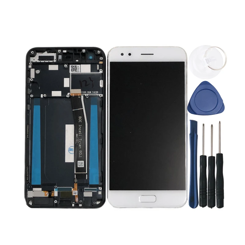 5 &quotОригинал M &amp Sen для ASUS ZenFone 4 ZE554KL Z01KDA Z01KD ЖК экран с рамкой + сенсорная панель