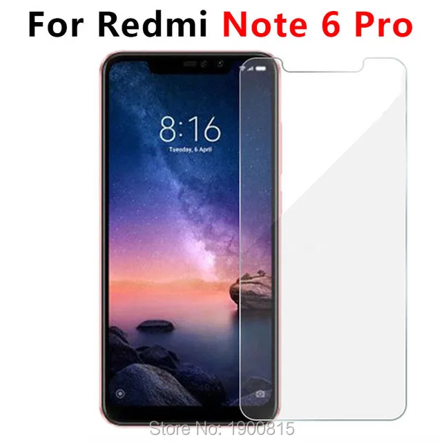 Закаленное стекло для Xiaomi Redmi Note 6 Pro защитное на Ksiomi Red Mi My Not Notes Note6 6pro Note6pro защита