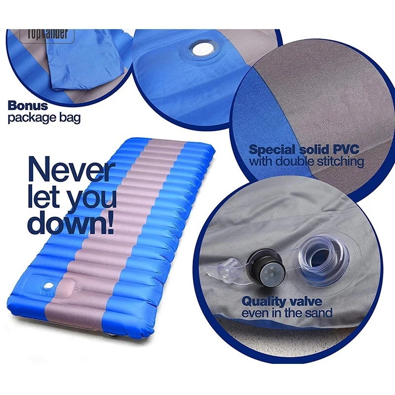 Надувной матрас для кемпинга надувной 12 см водонепроницаемая кровать уличный