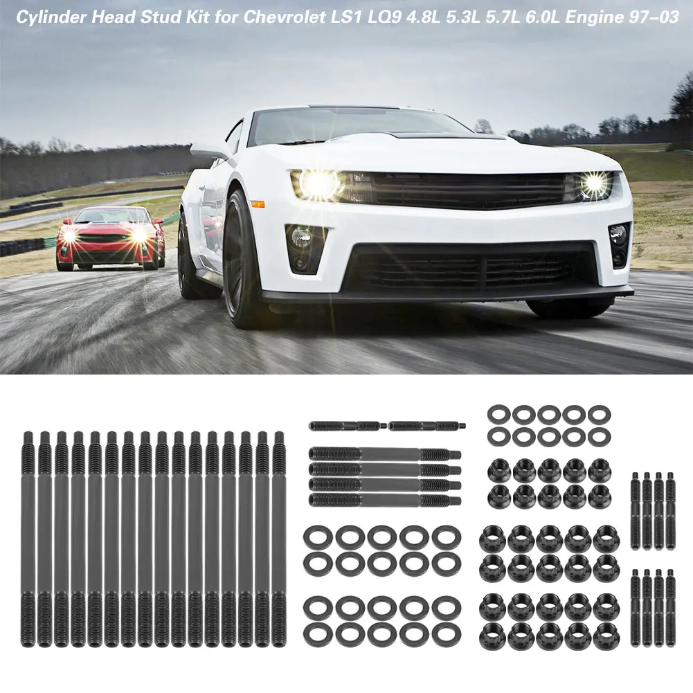Набор головок цилиндра автомобиля для Chevrolet LS1 LQ9 4.8L 5.3L 5.7L 6.0L двигатель 1997 2003