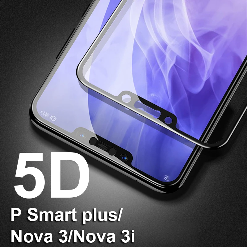 Защитное стекло 5D для huawei p smart plus nova 3i 3 экрана Nova закаленное стекло|Защитные