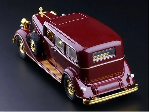 Весы 1:32 Cadillac Deluxe Tudor Limousine 8C литая модель автомобиля игрушка свет и звук коллекция|
