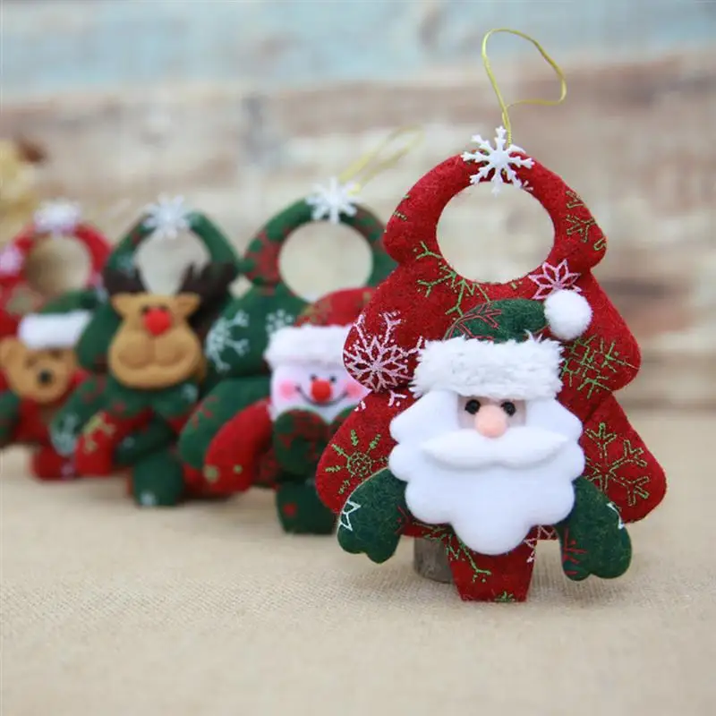 3pc Christmas Ornaments Decoration Window Fireplace Door Wall Tree Hanging Ornament Party Favors Xmas | Дом и сад